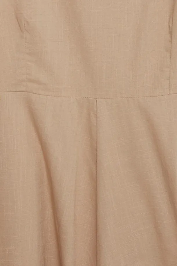A-Line Dress In Mocha