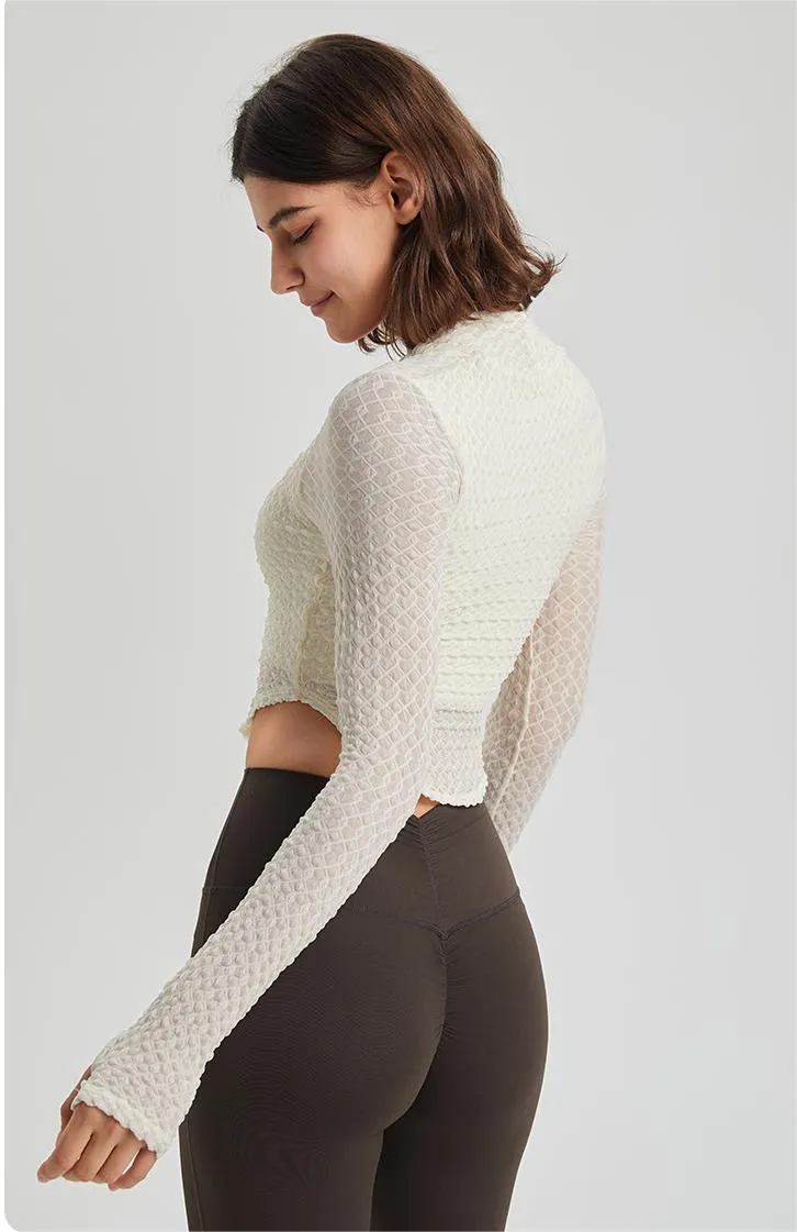 Autumn Winter Wild Sexy Fixed Chest Pad Short Sleeve Stretch Top Women Yoga Clothes Breathable Workout Clothes T shirt