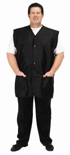Betty Dain Cool vent Barber Vest Black - 7 different sizes