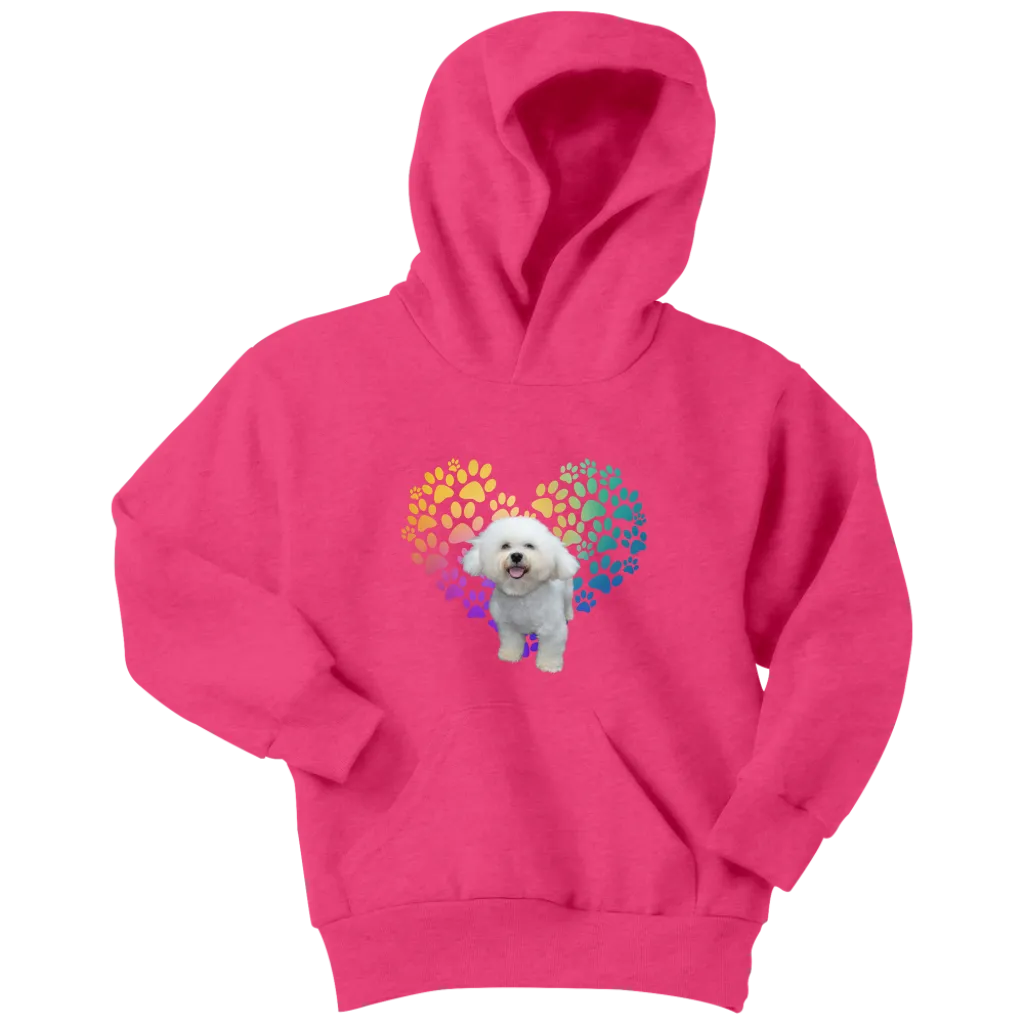 Bichon Heart Sweatshirts