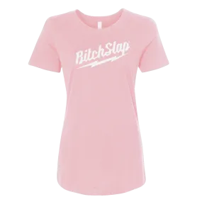 BITCHSLAP Big Bolt Women's Tee - Pink