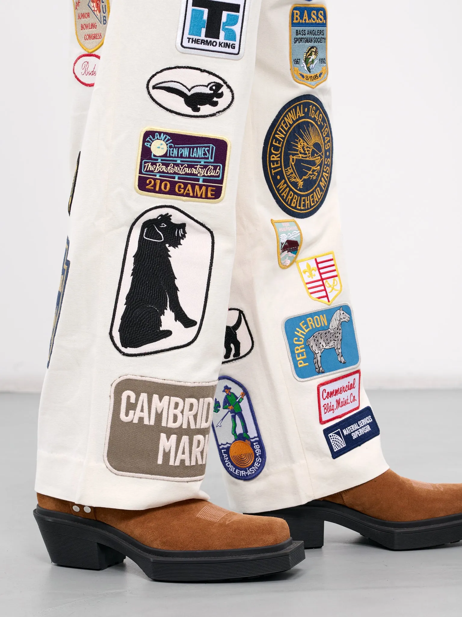 Cambridge McNab Trousers (MRS24BT037-WHITE-MULTI)
