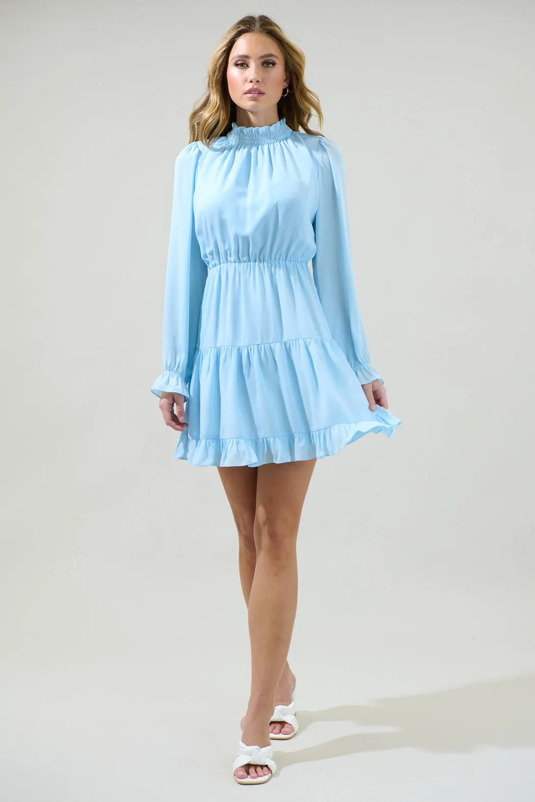 Cielo Tiered Mini Dress