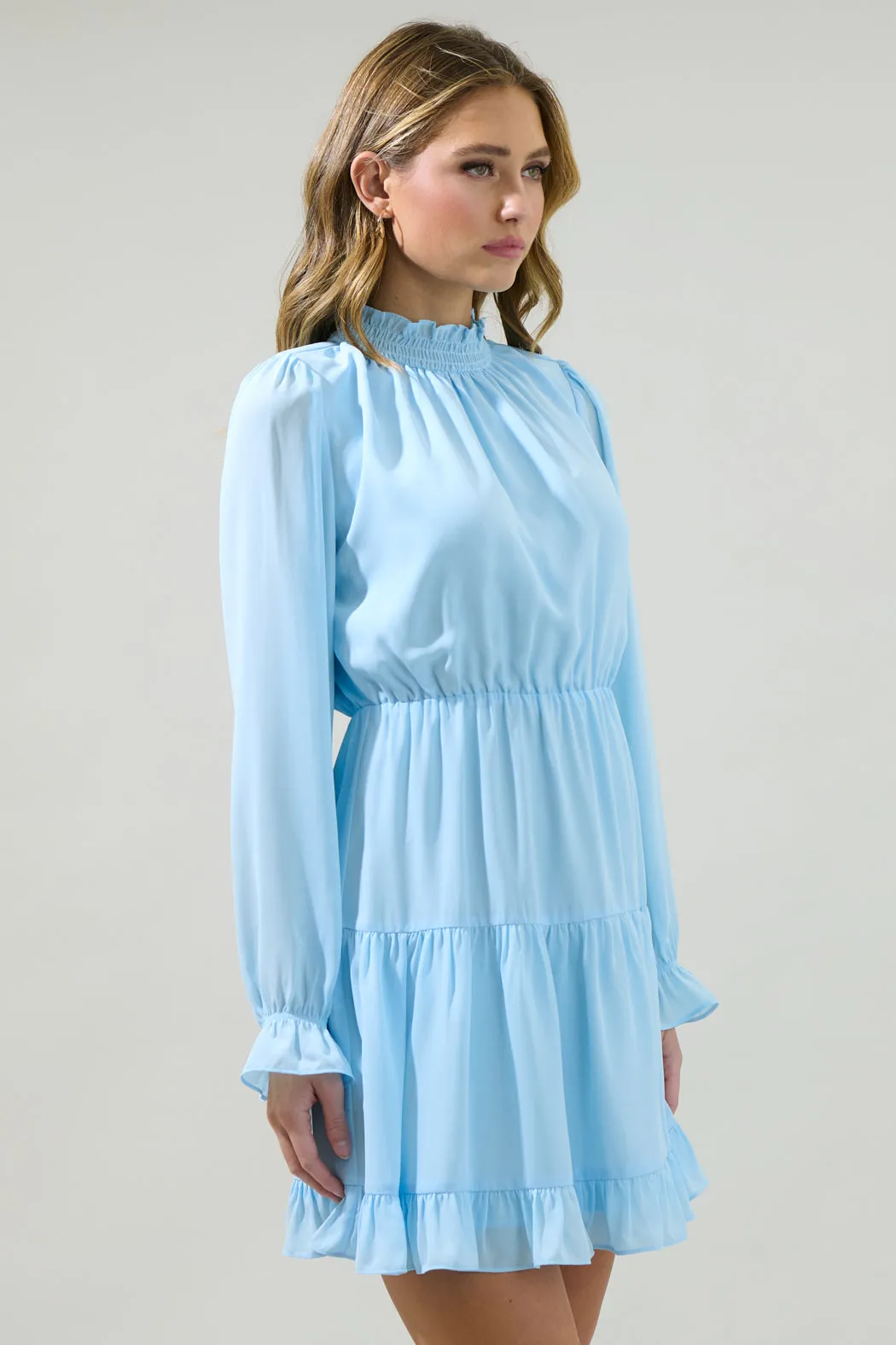 Cielo Tiered Mini Dress