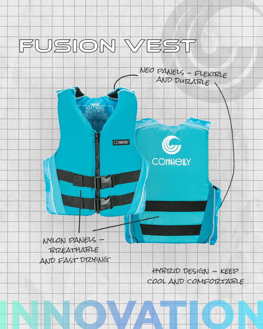 Connelly Women's 3B Fusion Nylon CGA Vest