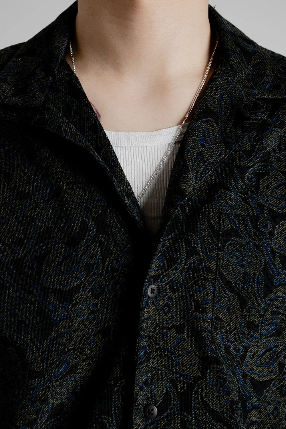 Crammond Shirt - Ink Paisley