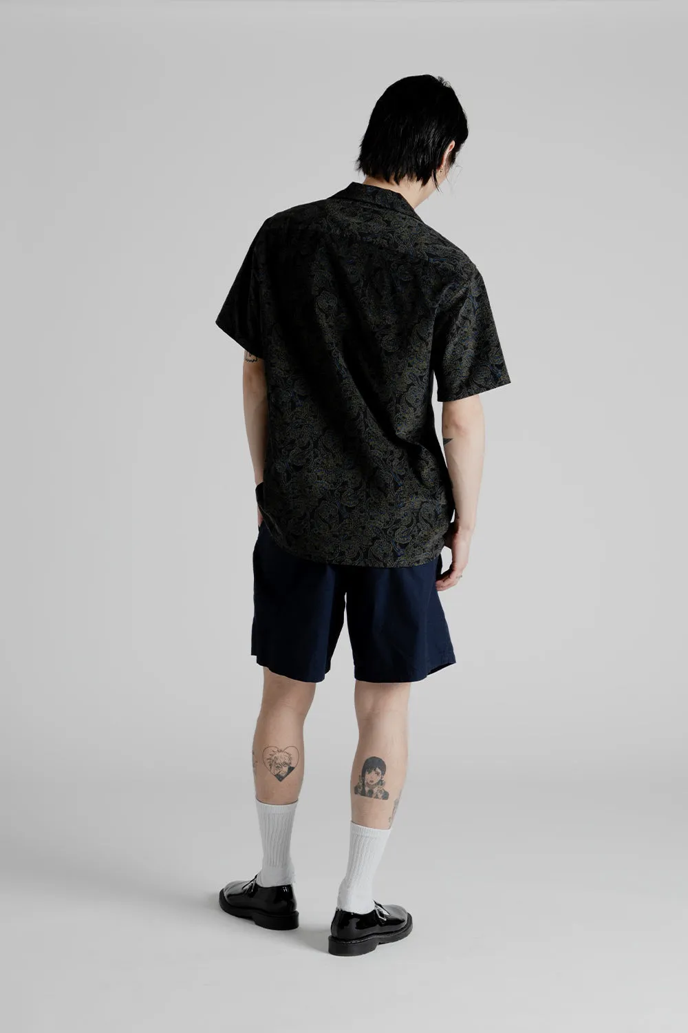 Crammond Shirt - Ink Paisley