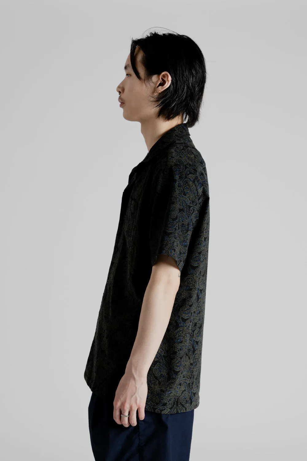 Crammond Shirt - Ink Paisley