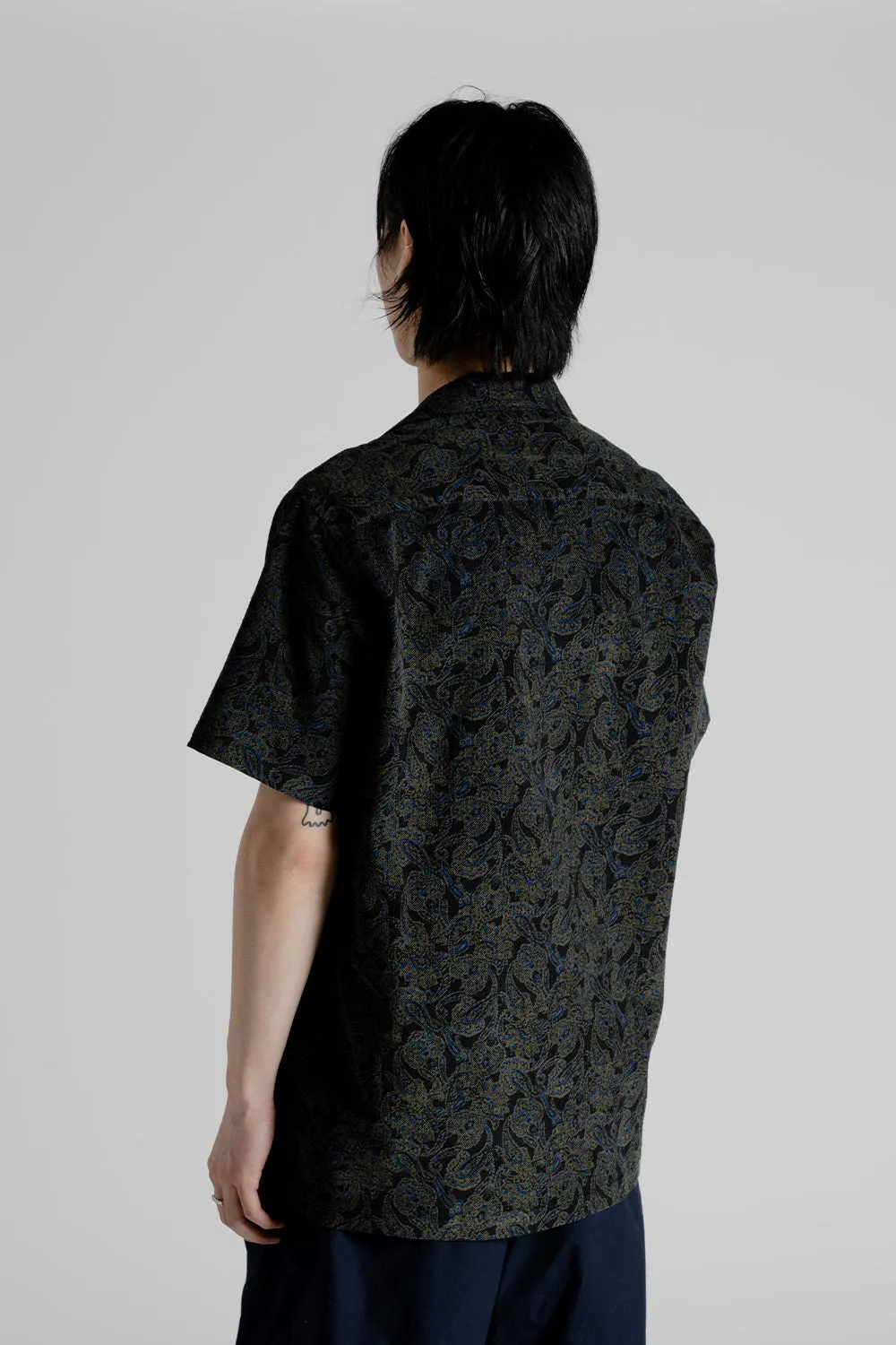 Crammond Shirt - Ink Paisley