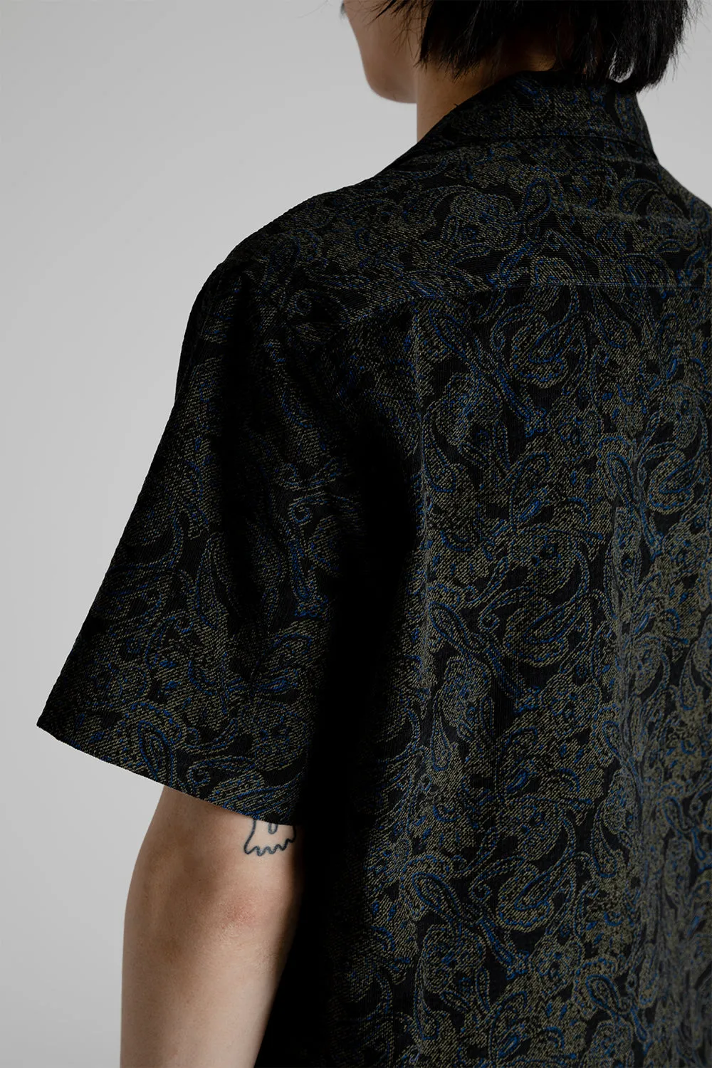 Crammond Shirt - Ink Paisley