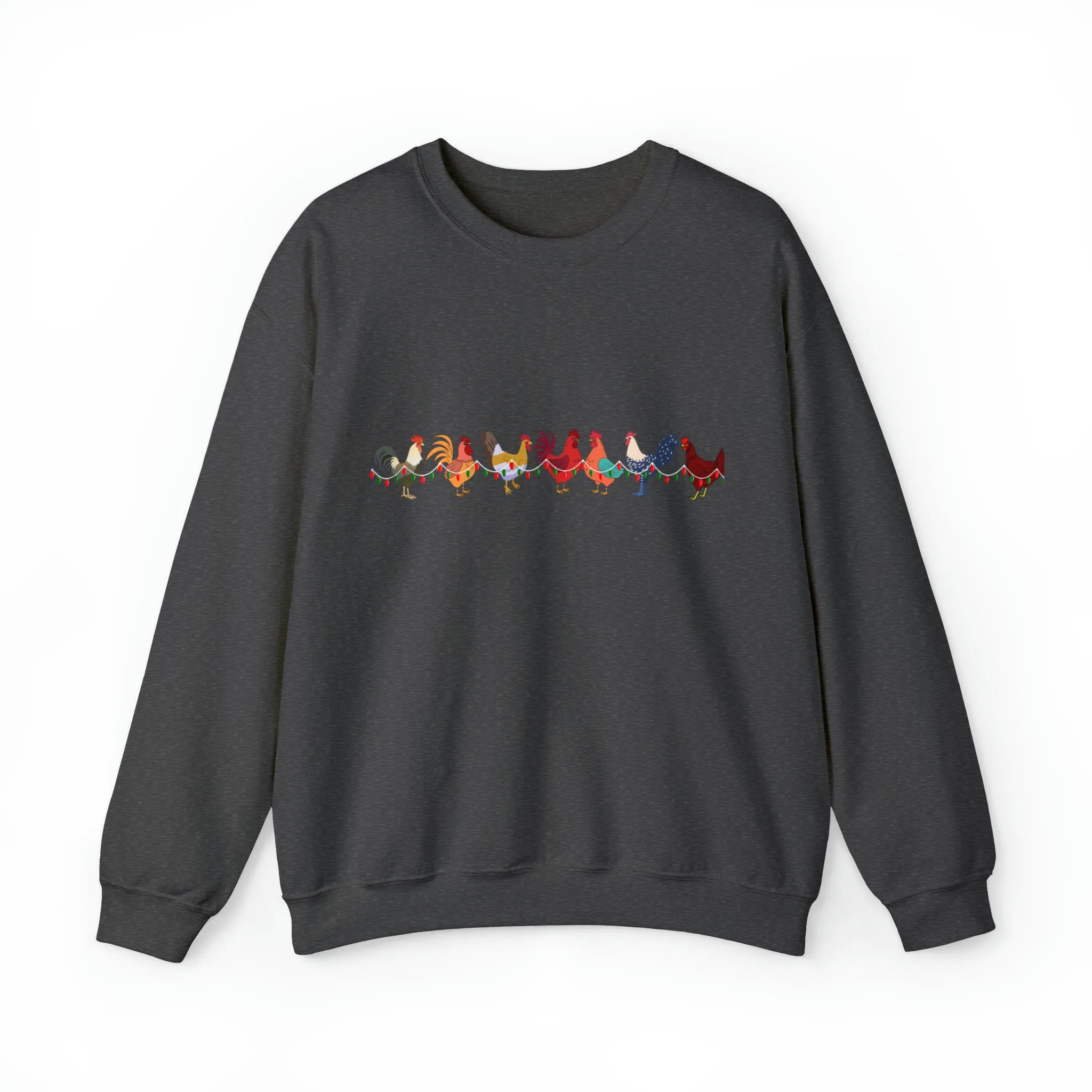 Cute Christmas Chickens Christmas Sweatshirt, Womens Christmas Sweatshirt, Christmas Sweatshirts for Women, Christmas Women,Merry Christmas Sweat