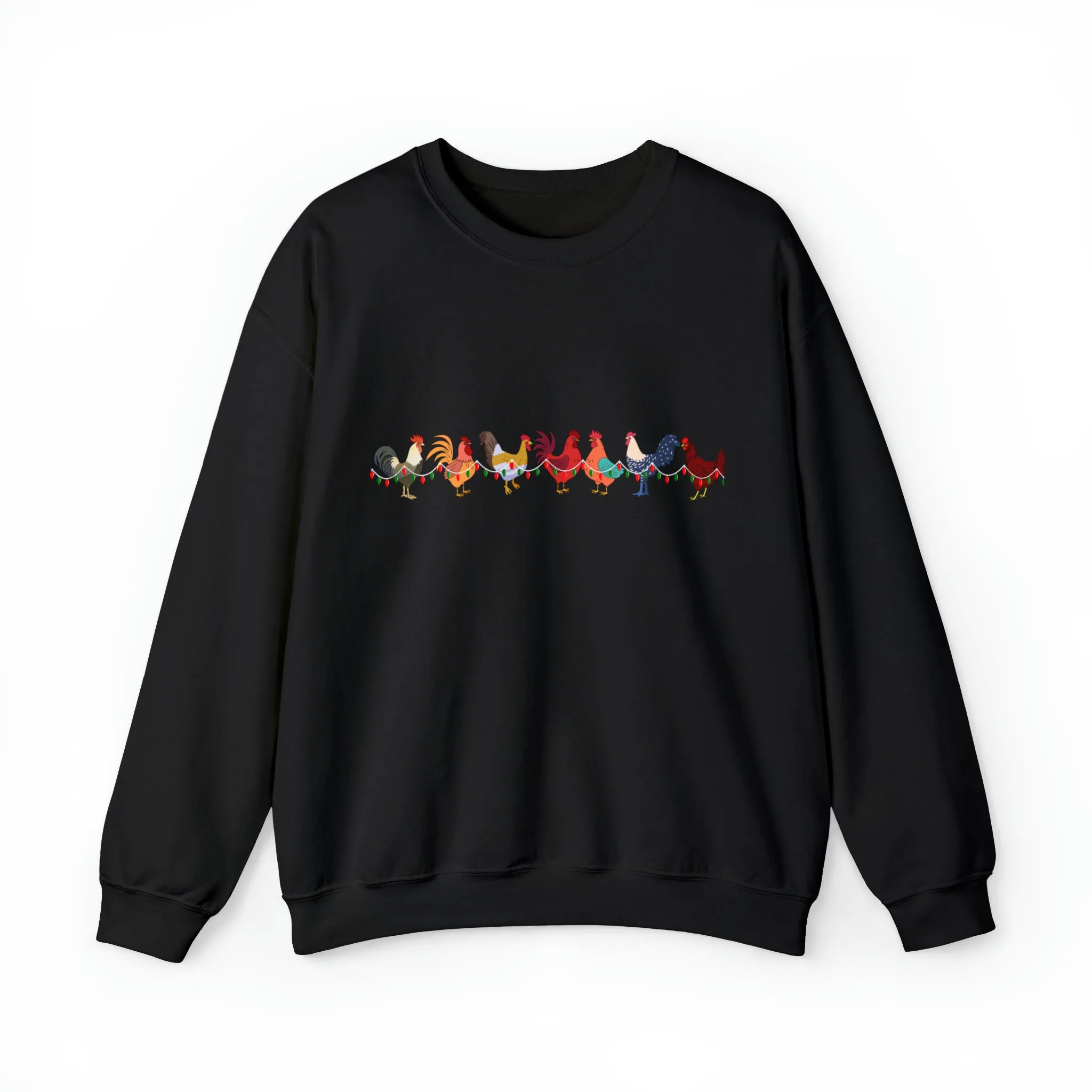 Cute Christmas Chickens Christmas Sweatshirt, Womens Christmas Sweatshirt, Christmas Sweatshirts for Women, Christmas Women,Merry Christmas Sweat