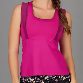 Dahlia Butterfly Top (cerise)
