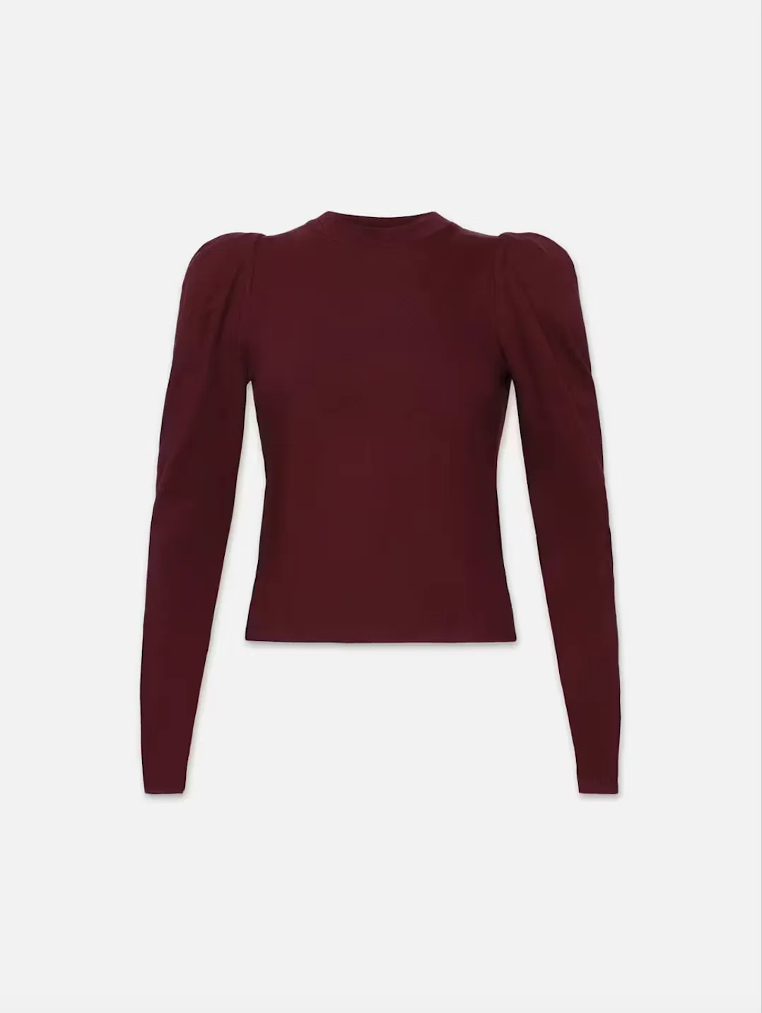 Draped Femme Tee ~ Burgandy