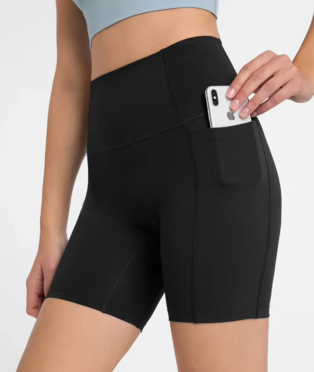 Easy Sprint 6” *Pocket Shorts in Black