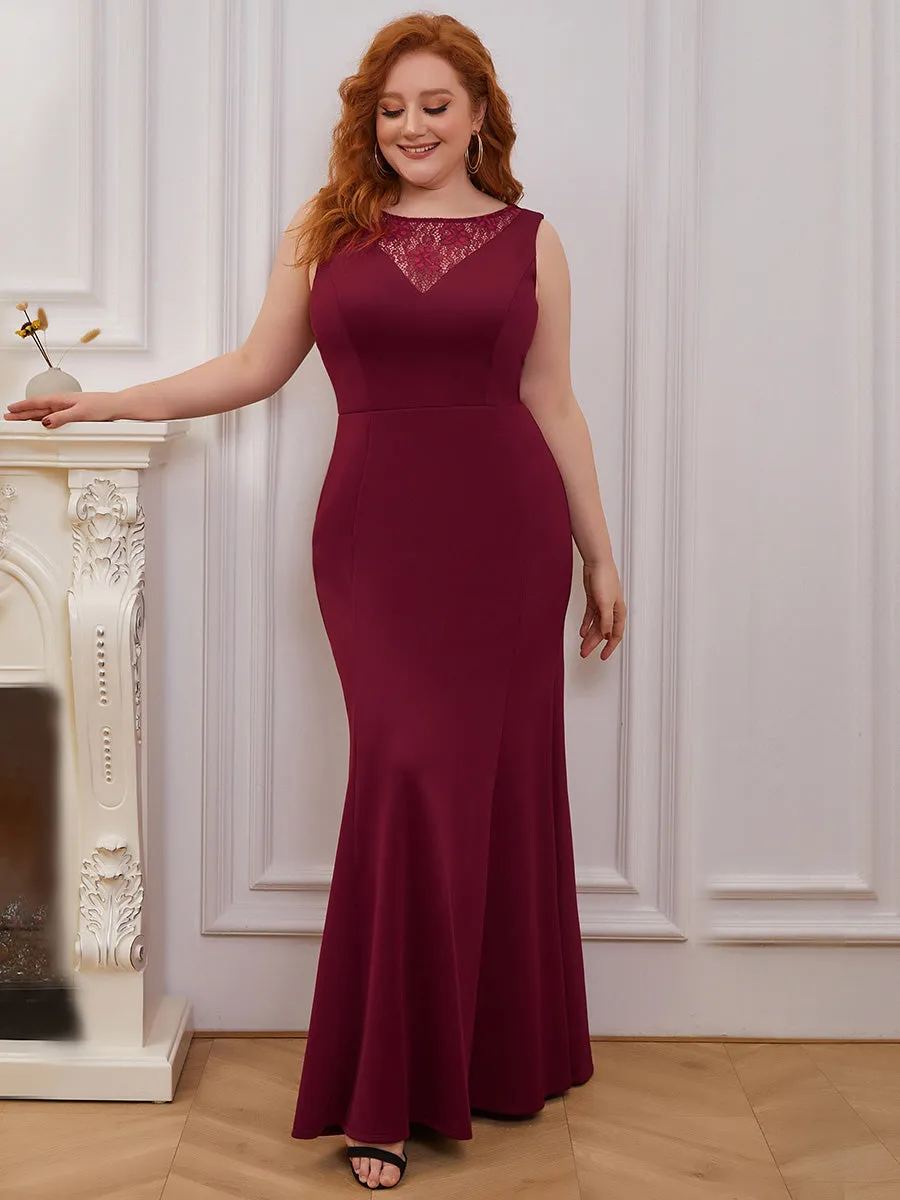 Feminine Wholesale Mermaid Evening Dress with Chiffon Wrap EE00291