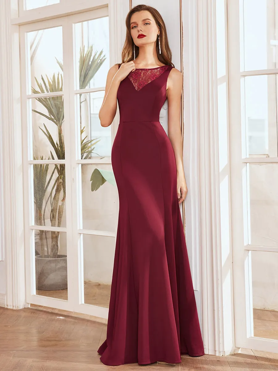 Feminine Wholesale Mermaid Evening Dress with Chiffon Wrap EE00291