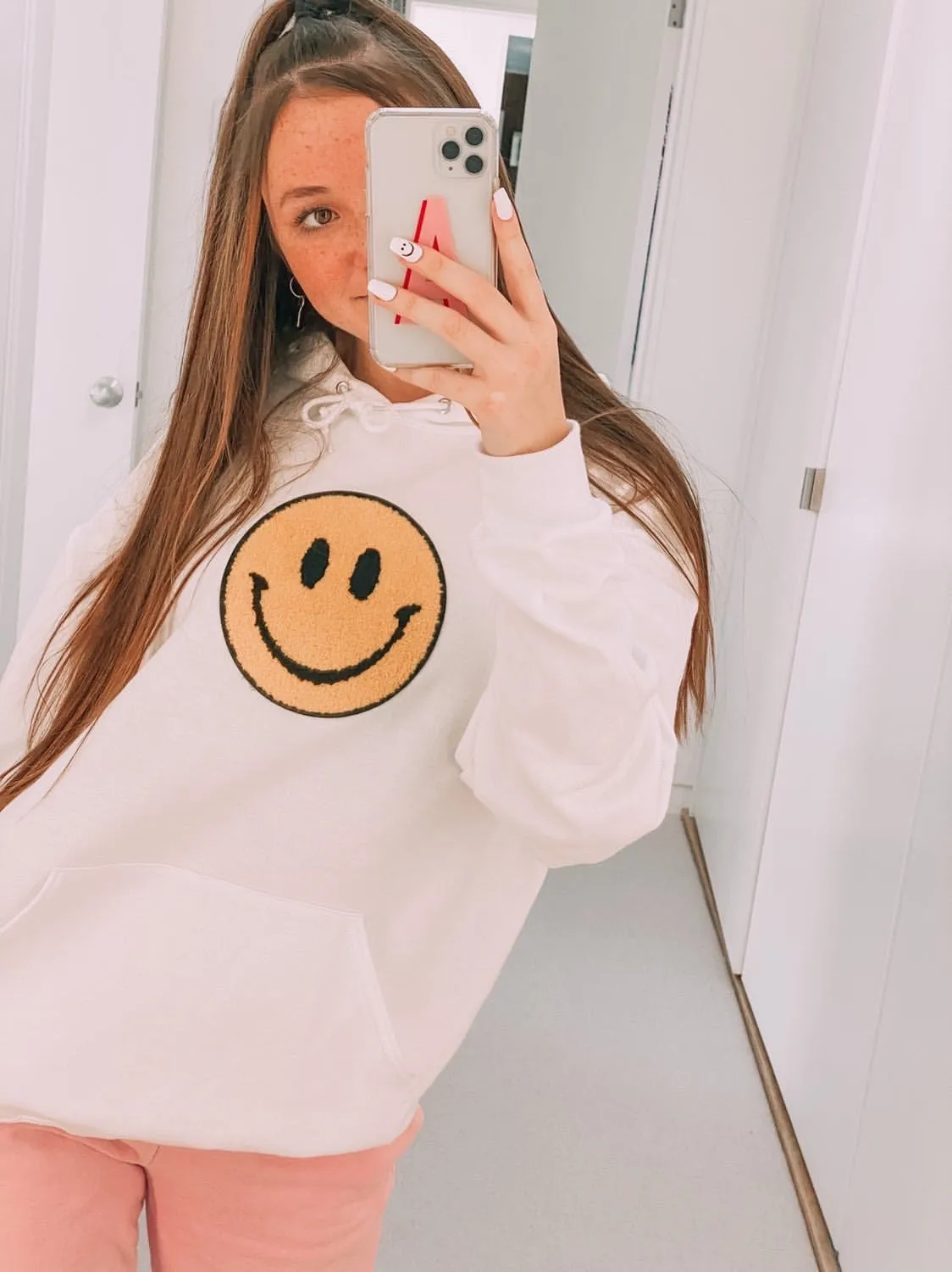 Fuzzy Soho Happy Face ™️ Sweatshirt PRE-ORDER Ships November 15th