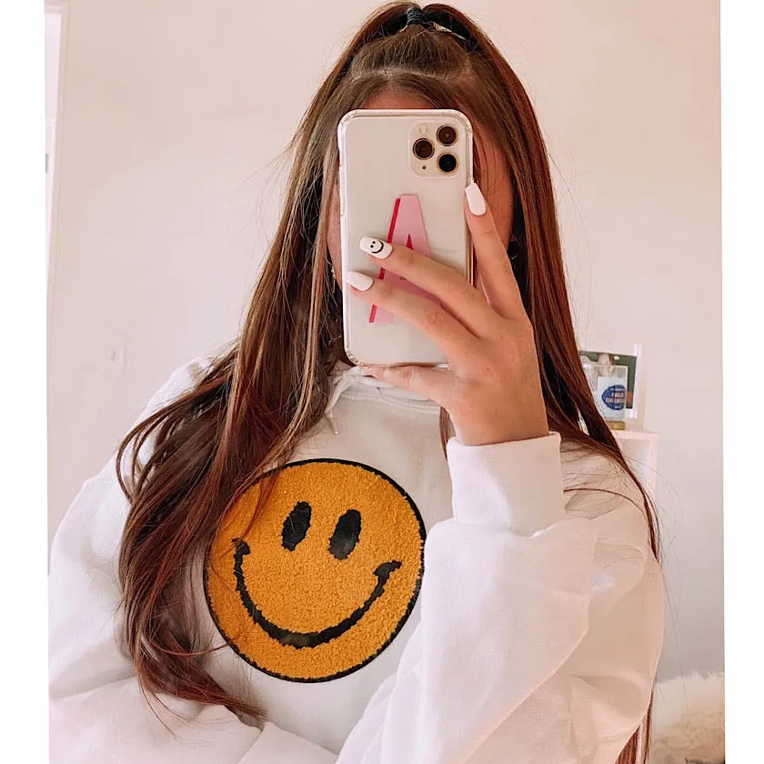 Fuzzy Soho Happy Face ™️ Sweatshirt PRE-ORDER Ships November 15th