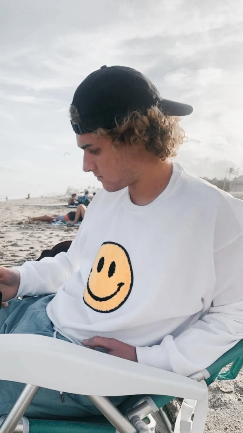 Fuzzy Soho Happy Face ™️ Sweatshirt PRE-ORDER Ships November 15th