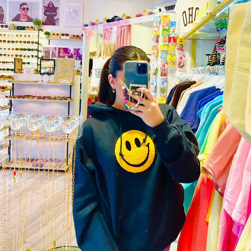 Fuzzy Soho Happy Face ™️ Sweatshirt PRE-ORDER Ships November 15th