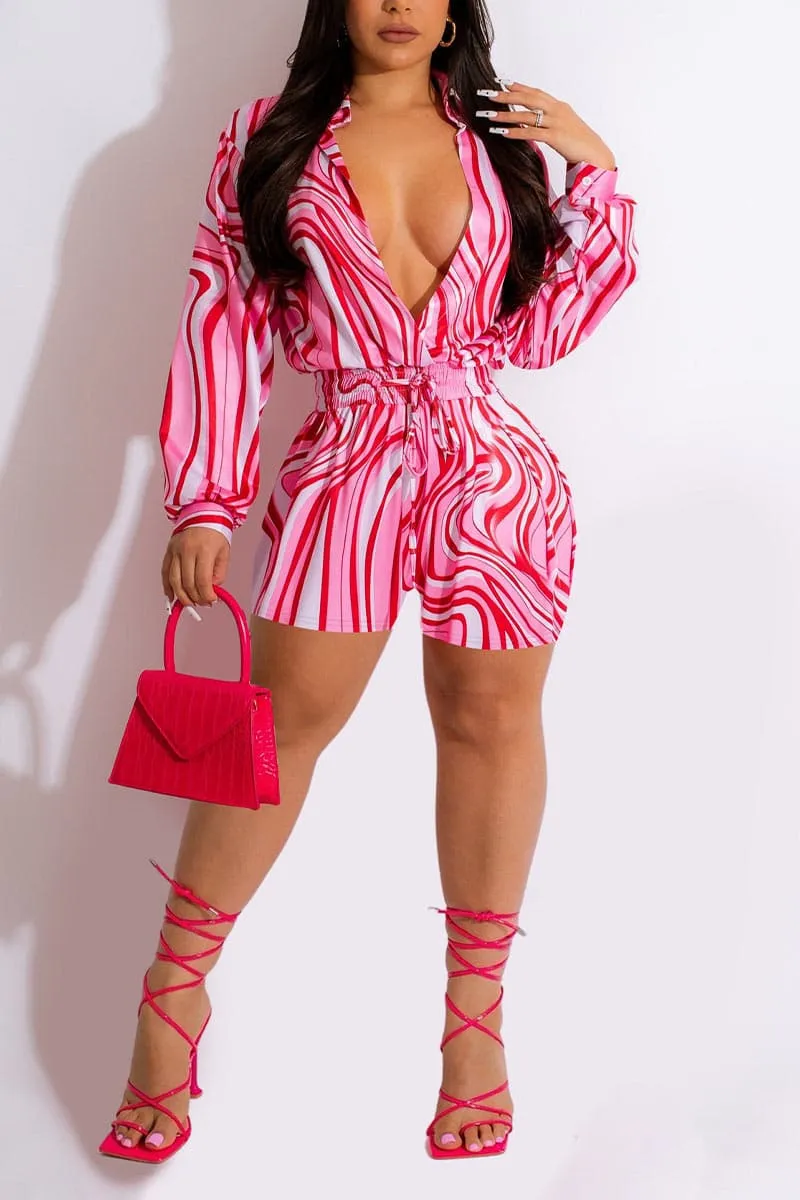 JA490 Rainbow Long Sleeve Rompers