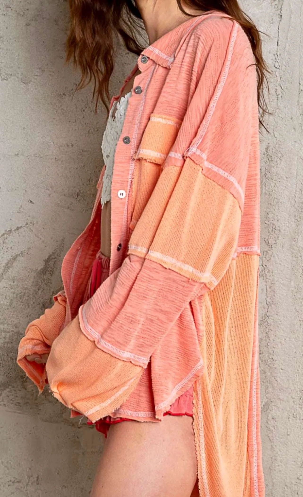 Jasmine Coral/Peach Top