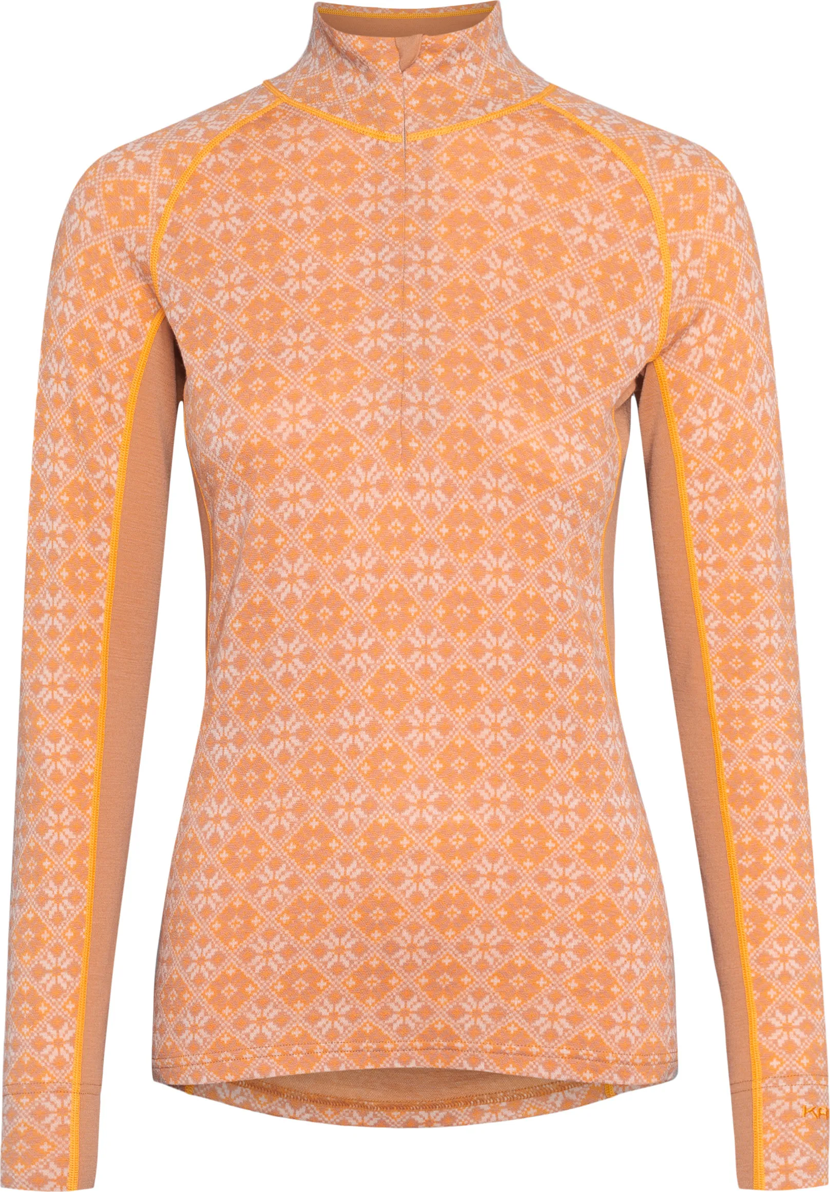 Kari Traa Women&#x27;s Rose Light Half Zip Light Brown | Buy Kari Traa Women&#x27;s Rose Light Half Zip Light Brown here | Outnorth