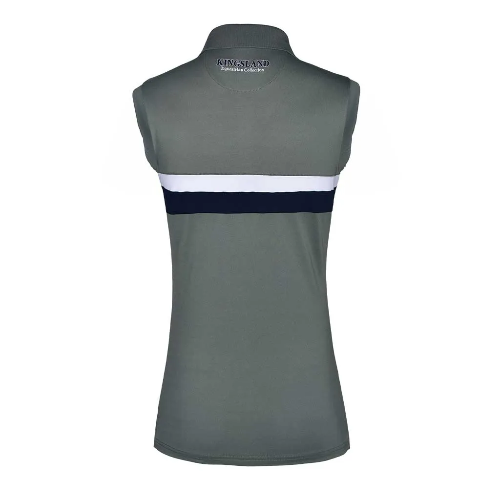 Ladies Technical Sleeveless Polo Shirt KLLydia