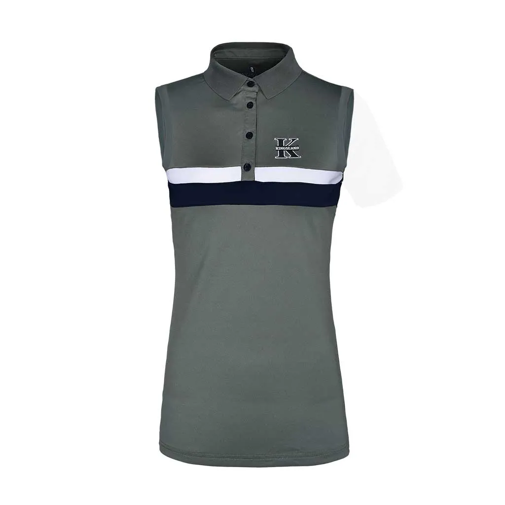 Ladies Technical Sleeveless Polo Shirt KLLydia