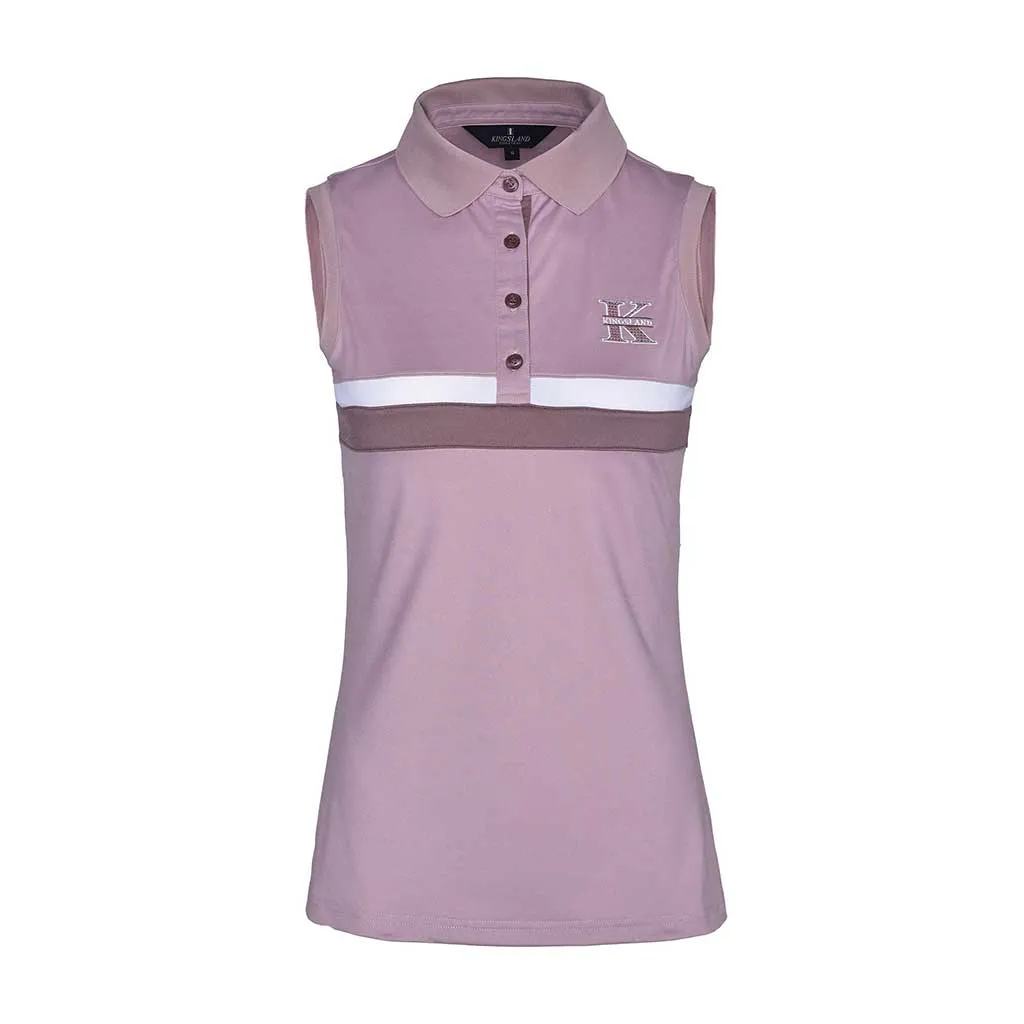 Ladies Technical Sleeveless Polo Shirt KLLydia