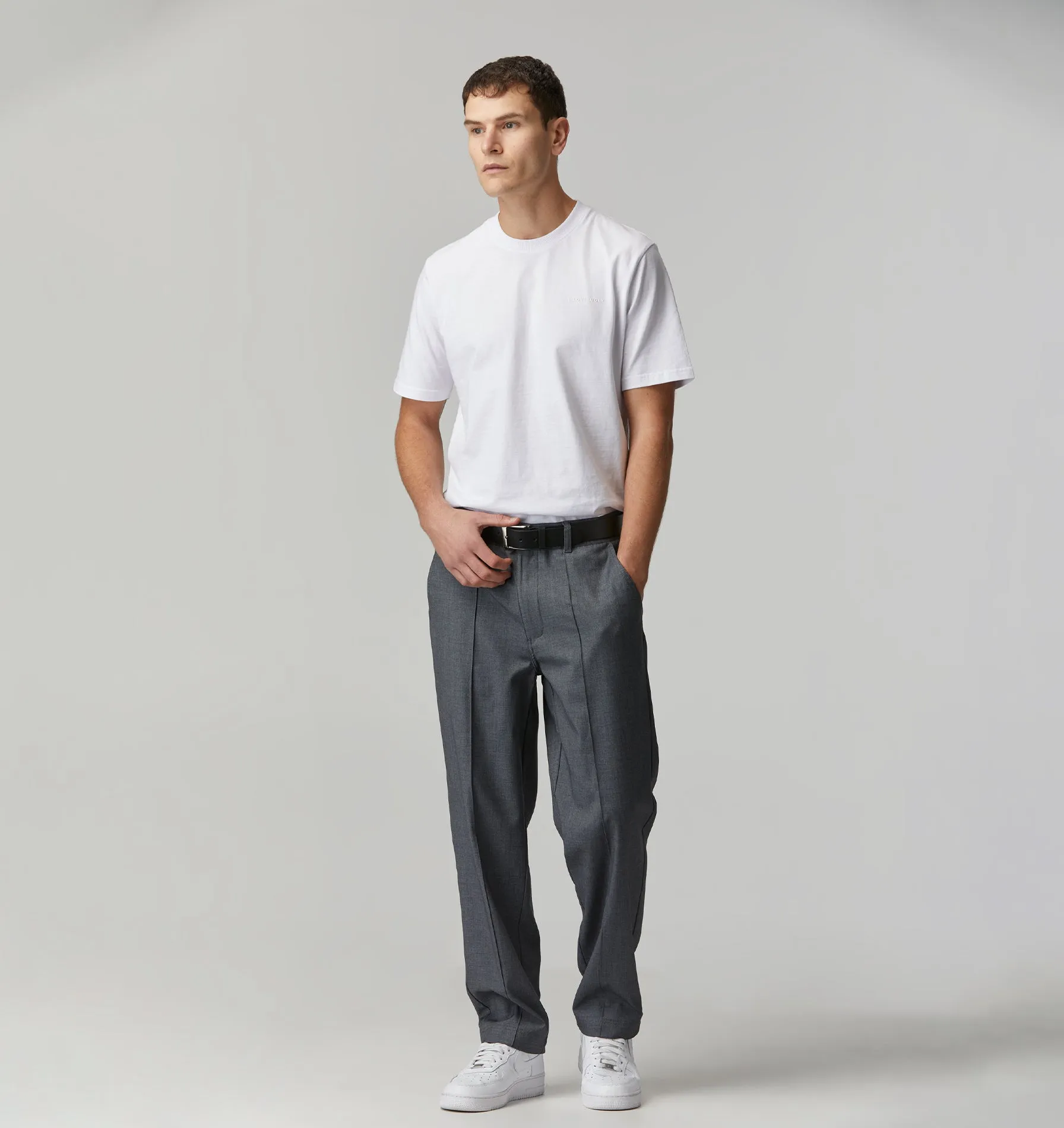 Lancaster Tailored Pant - Charcoal