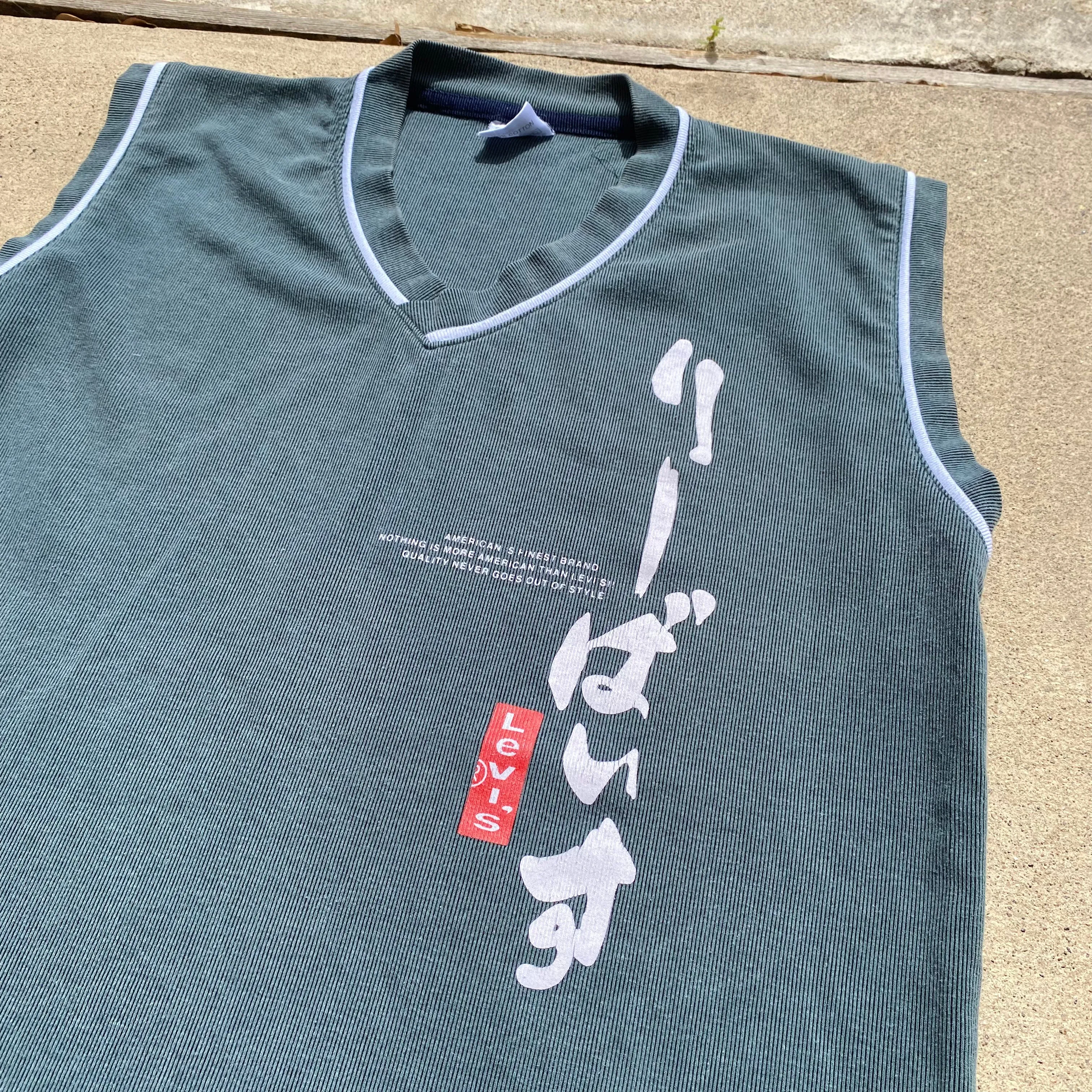 Levi’s V Neck Cotton Vest / Tank Top Shirt