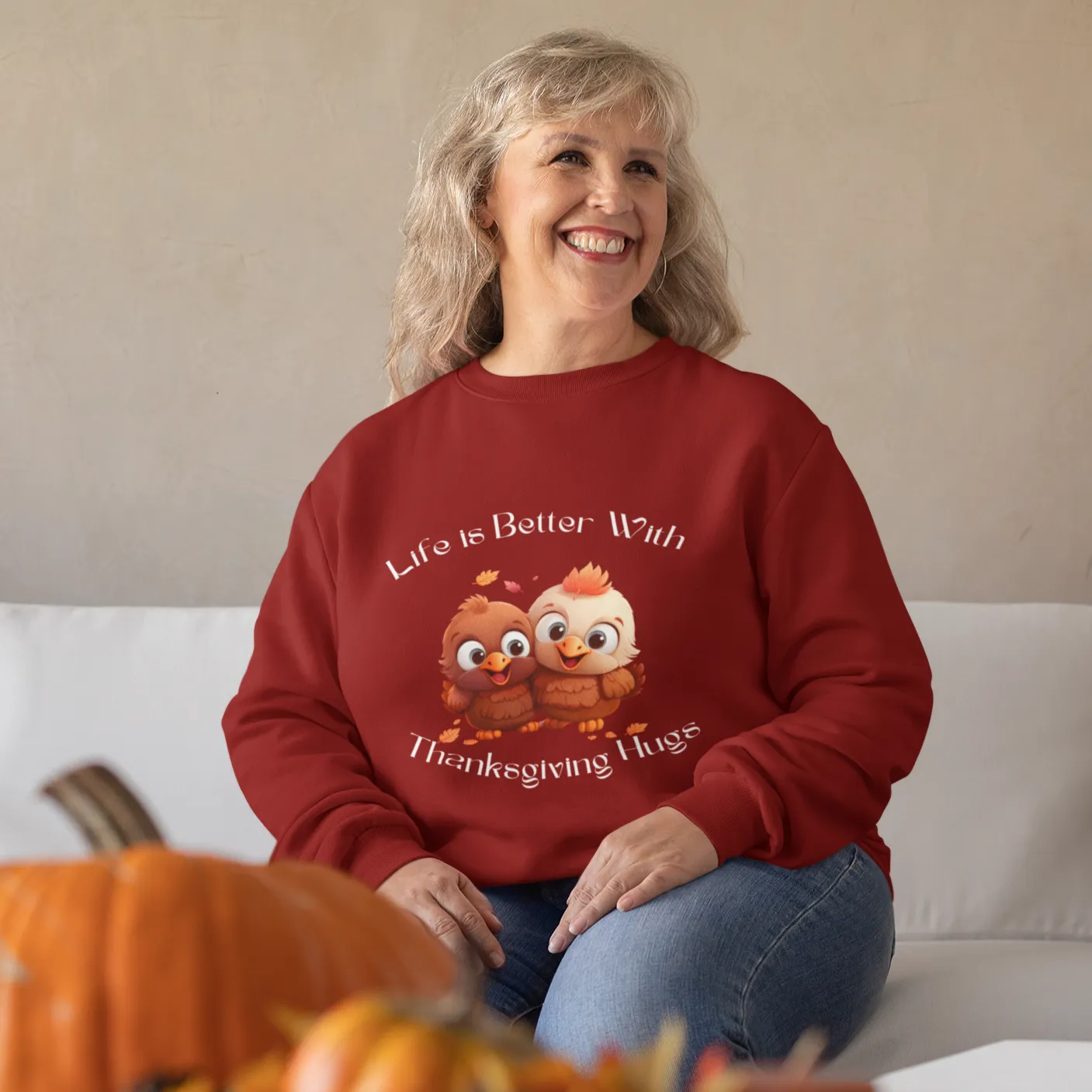 Life Is Better Fall Sweatshirt for Women, Vintage Halloween Sweatshirt, Thanksgiving Crewneck, Pumpkin Patch Autumn Sweater,Autumn Sweatshir
