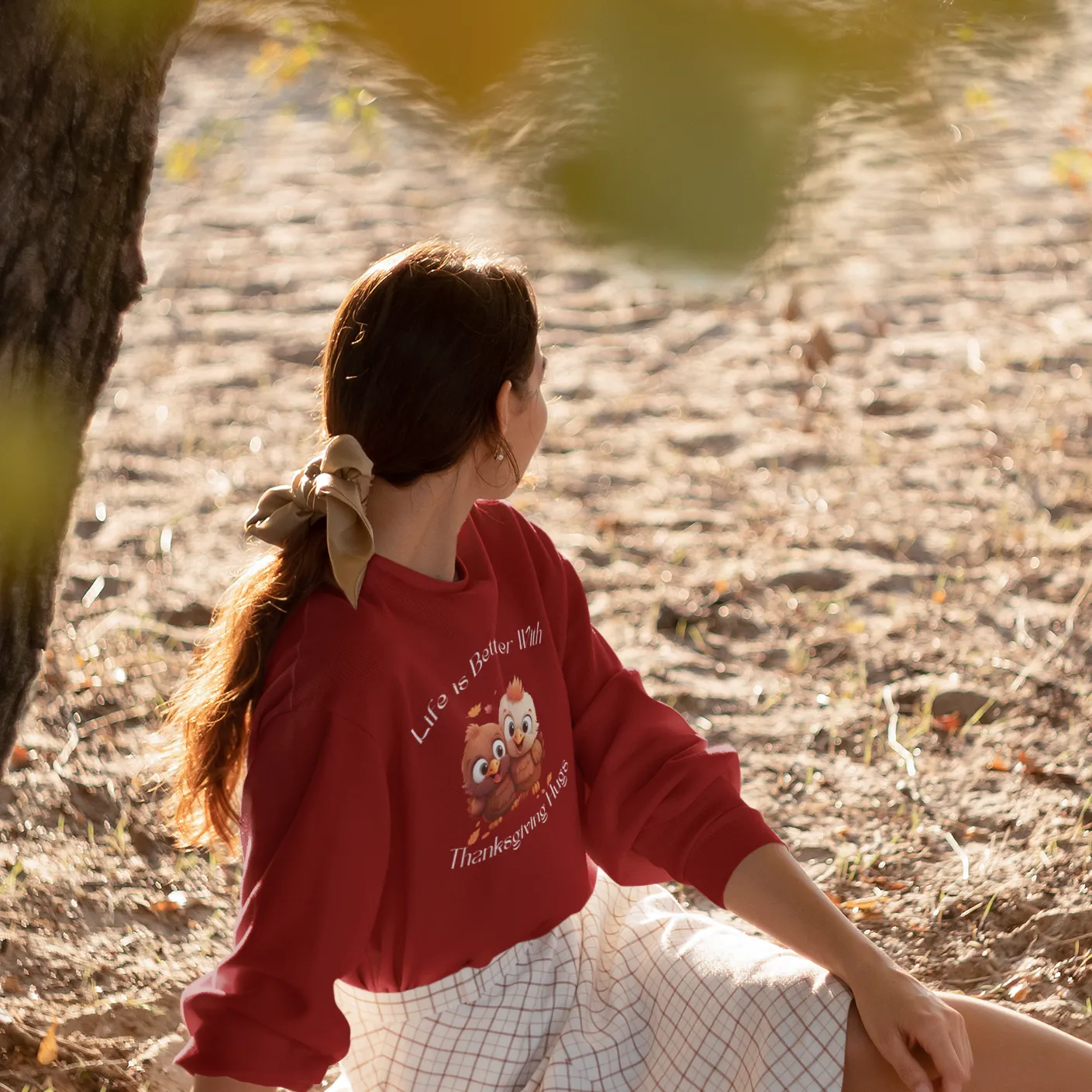 Life Is Better Fall Sweatshirt for Women, Vintage Halloween Sweatshirt, Thanksgiving Crewneck, Pumpkin Patch Autumn Sweater,Autumn Sweatshir