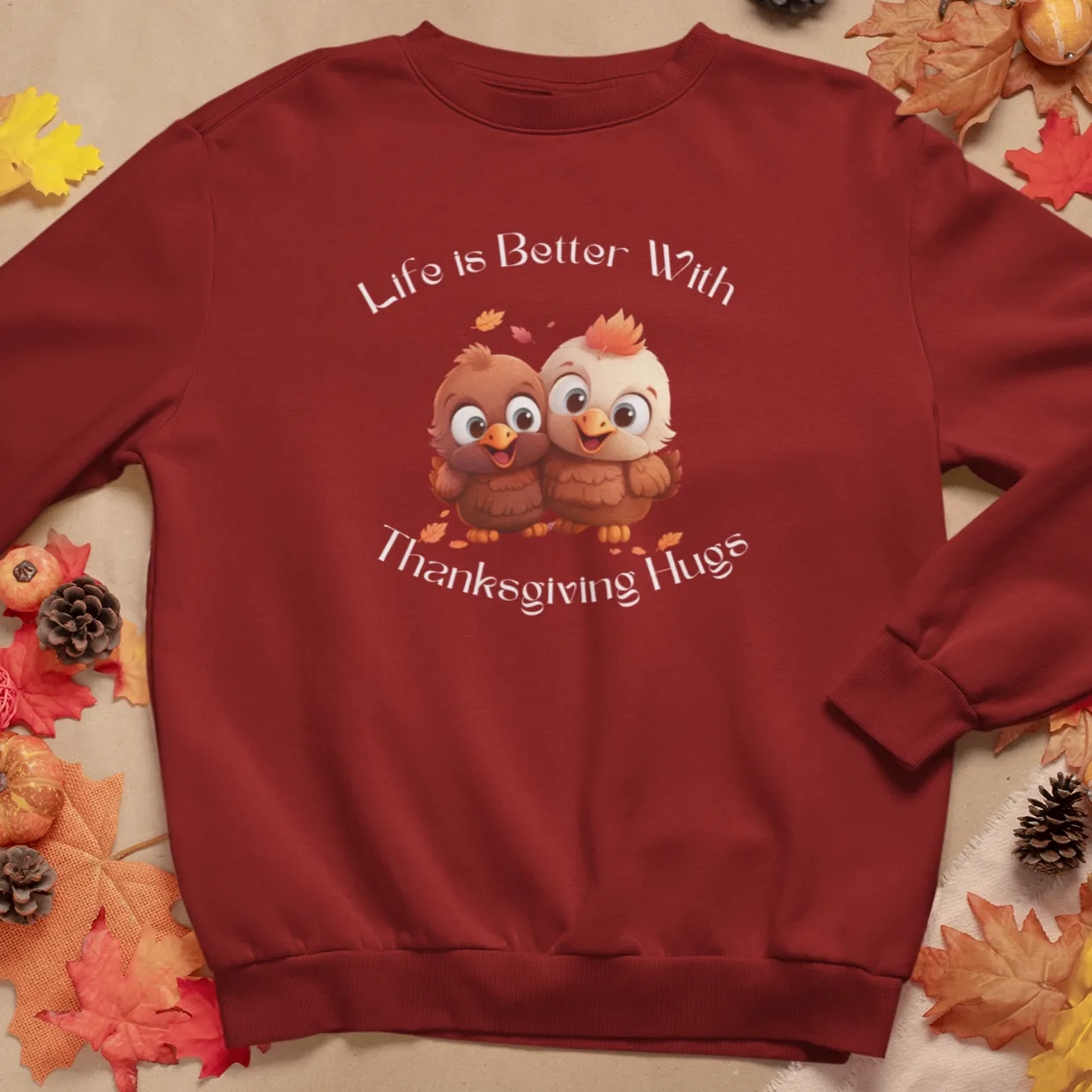 Life Is Better Fall Sweatshirt for Women, Vintage Halloween Sweatshirt, Thanksgiving Crewneck, Pumpkin Patch Autumn Sweater,Autumn Sweatshir