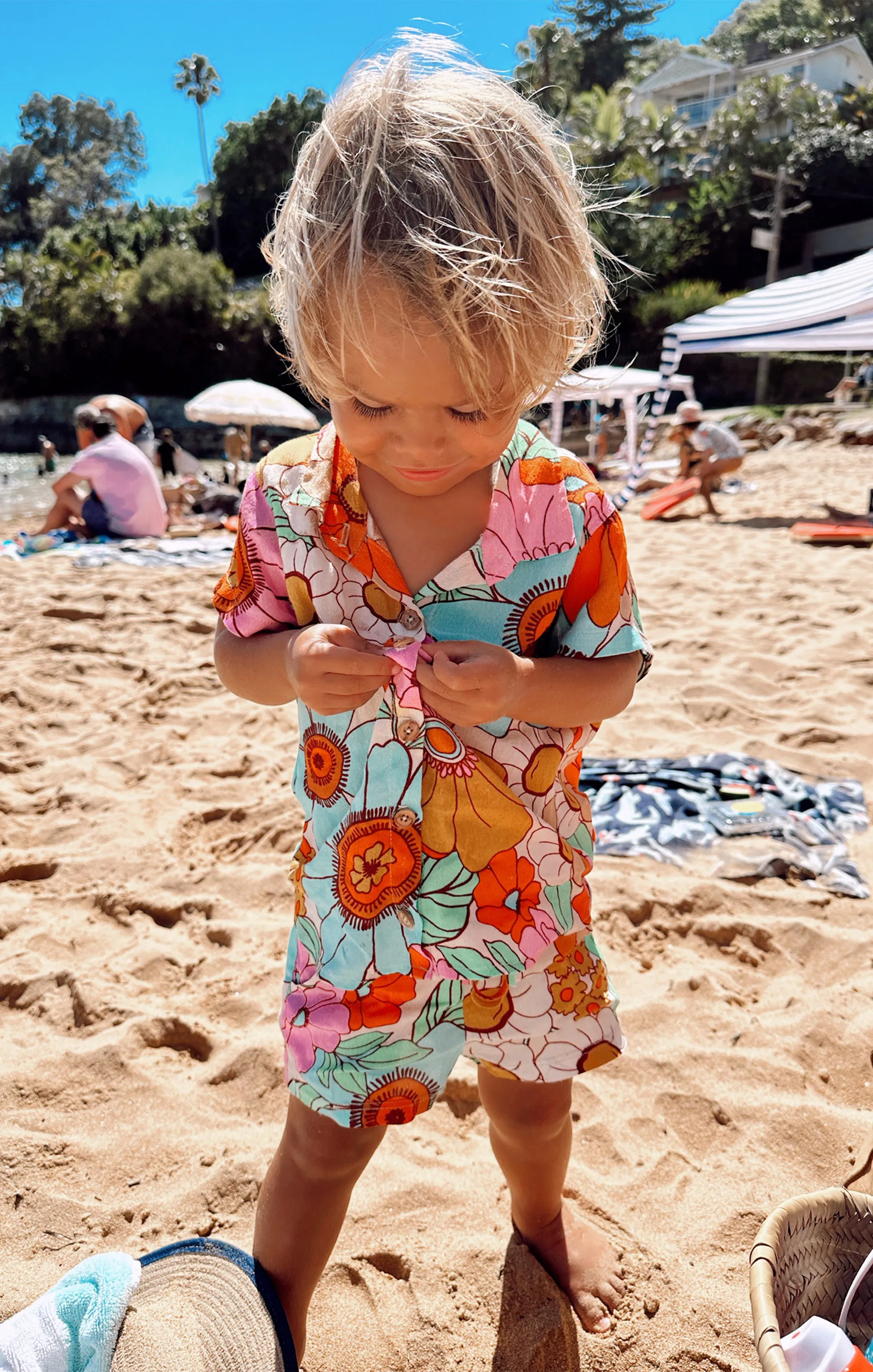 Lil Easy Shorts ~ Flower Market