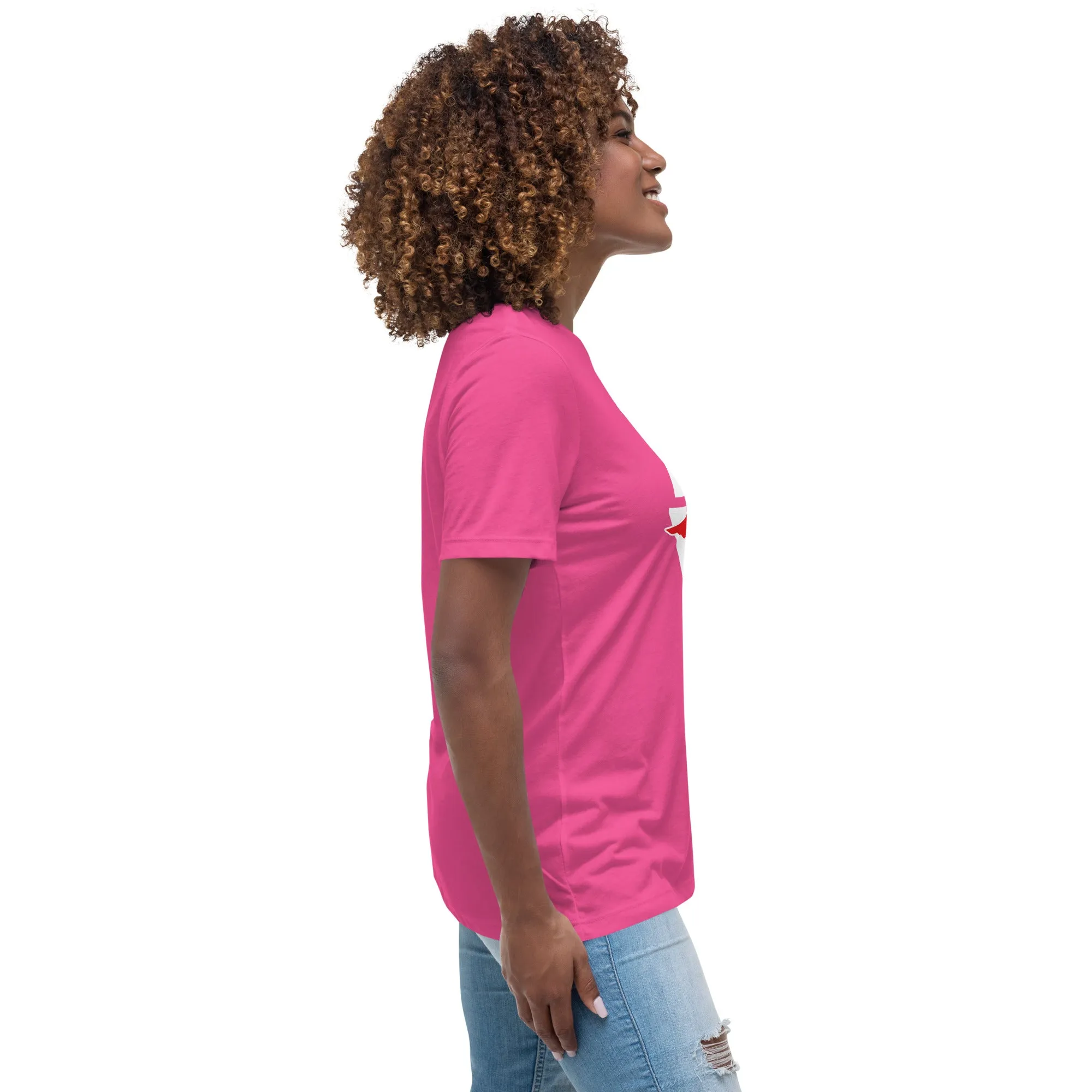 Love Cat and Dog Women's Relaxed T-Shirt