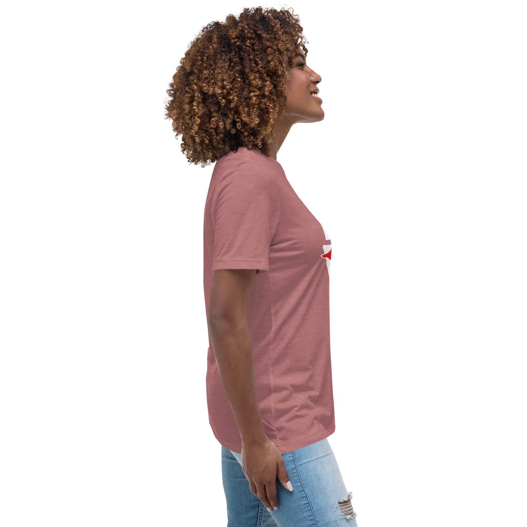 Love Cat and Dog Women's Relaxed T-Shirt