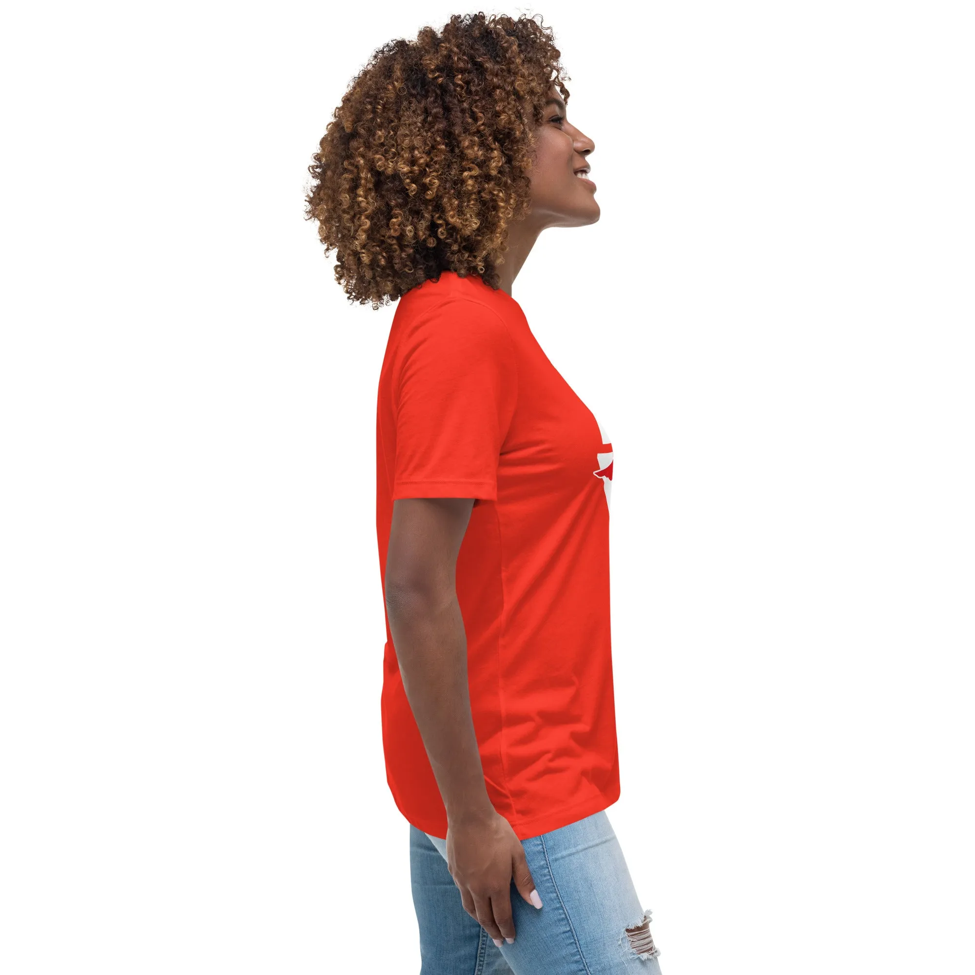 Love Cat and Dog Women's Relaxed T-Shirt
