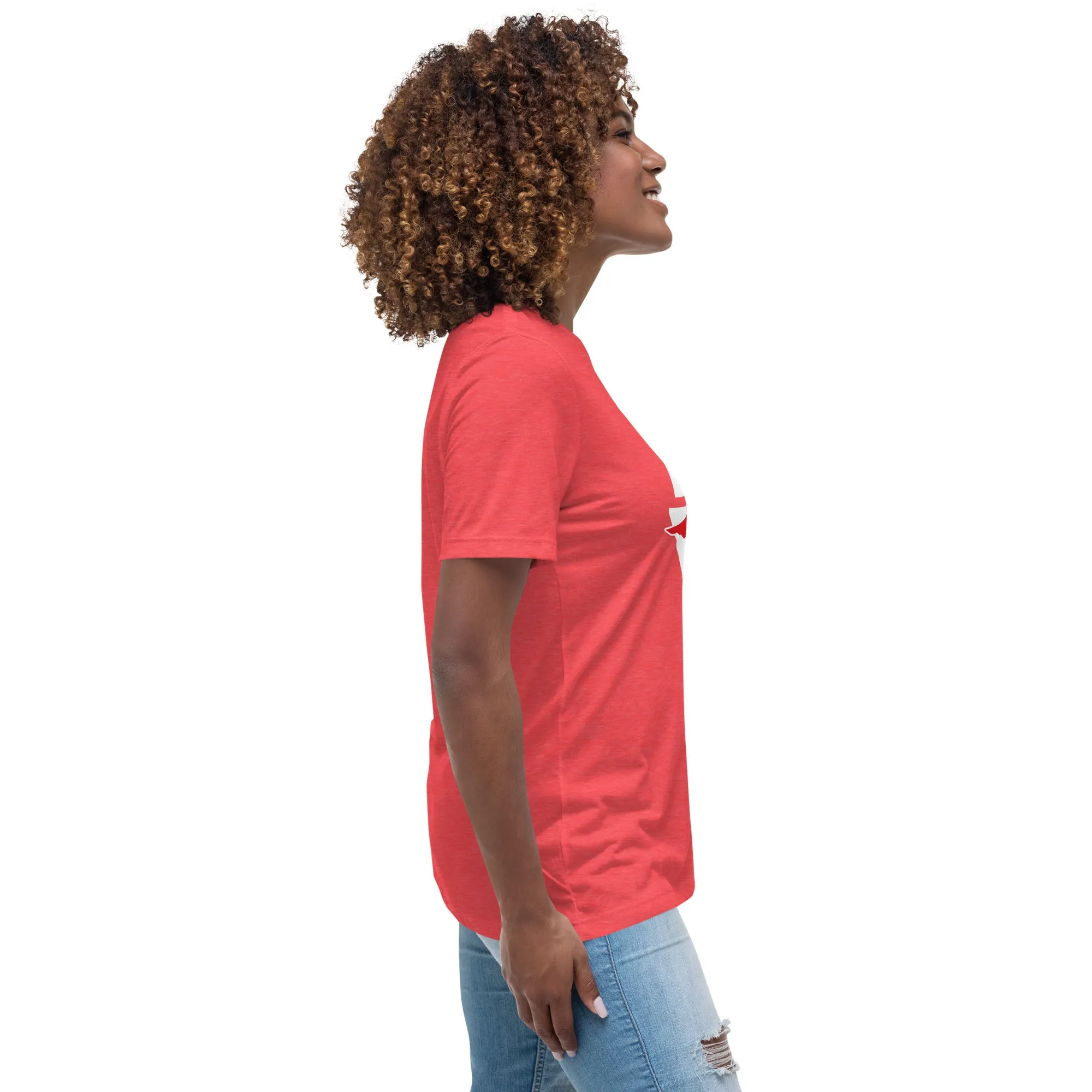 Love Cat and Dog Women's Relaxed T-Shirt