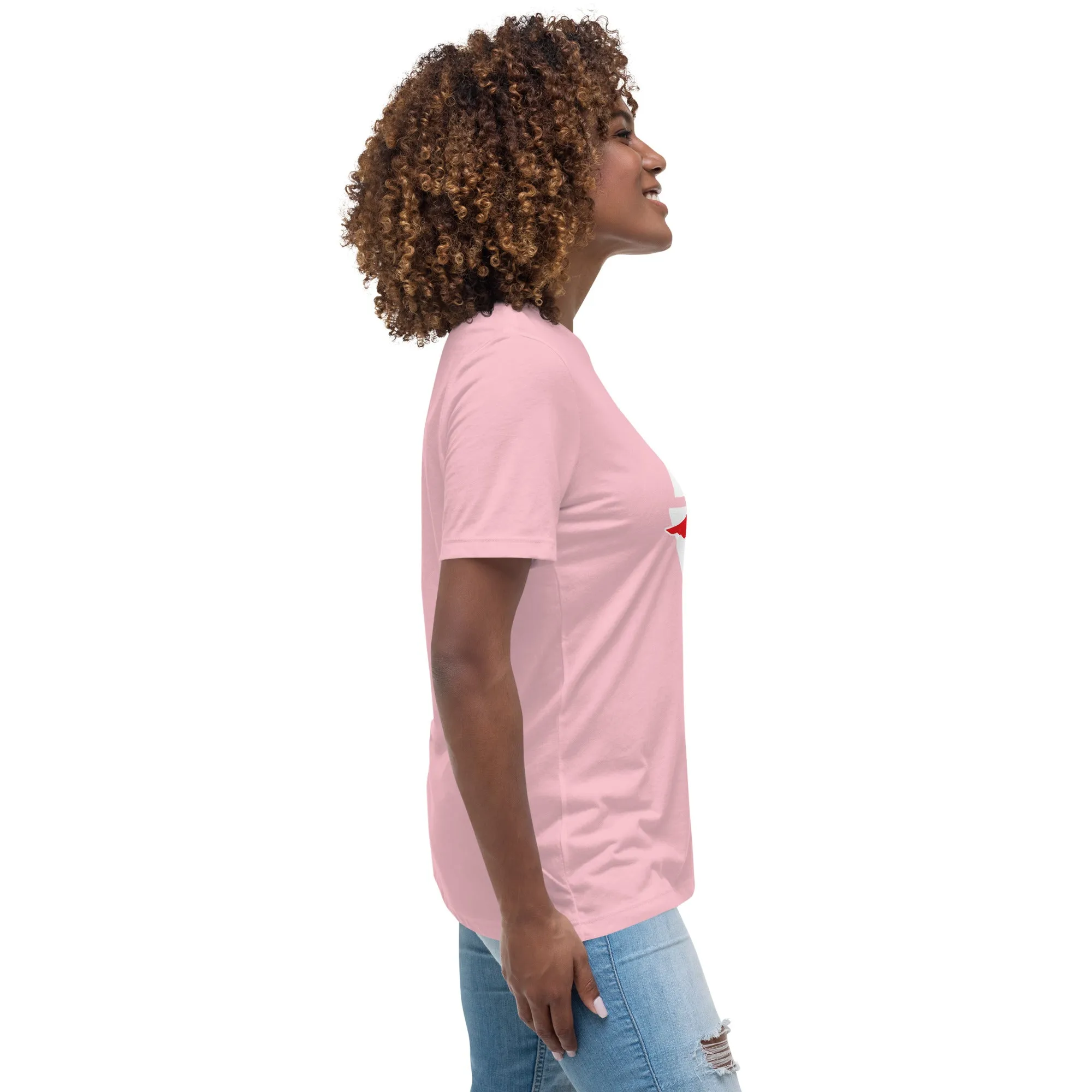 Love Cat and Dog Women's Relaxed T-Shirt