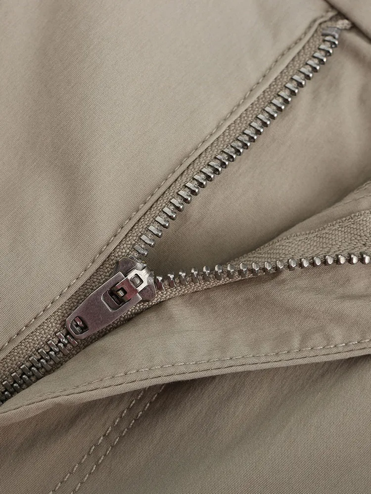 Men's Nylon Stretch Crepe Basic Pants