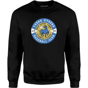 New Haven Texas Steers - Connecticut - Vintage Defunct Baseball Teams - Unisex Sweatshirt