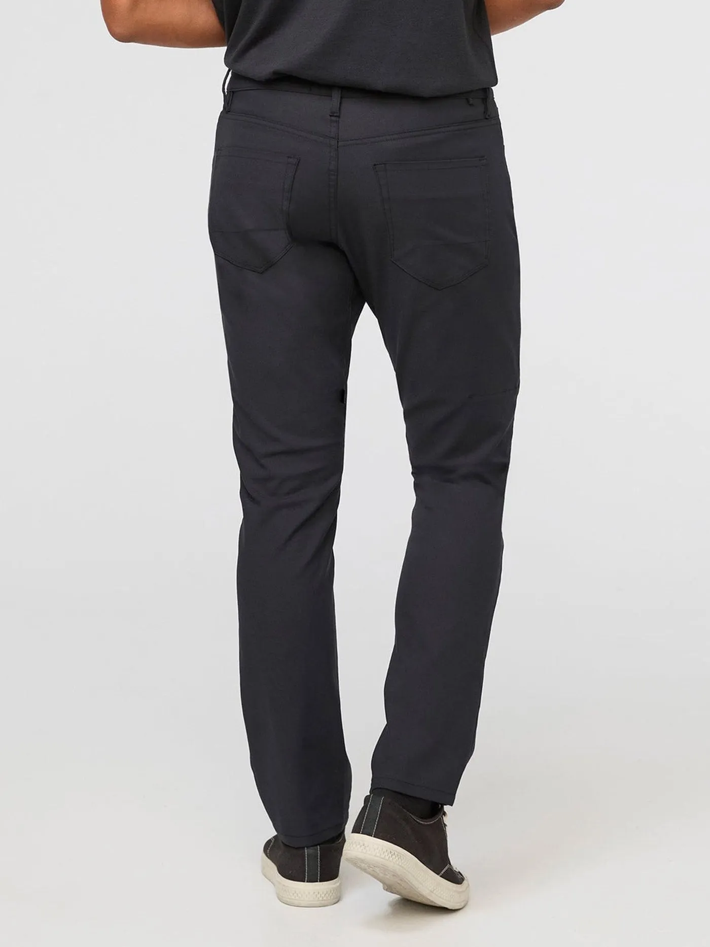 NuStretch Relaxed 5 Pocket Black Pants