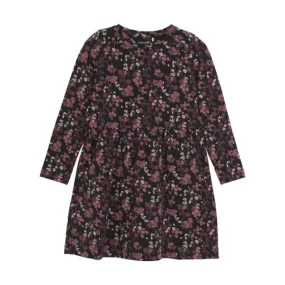 Raspberry Vines Girls Dress