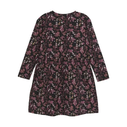 Raspberry Vines Girls Dress