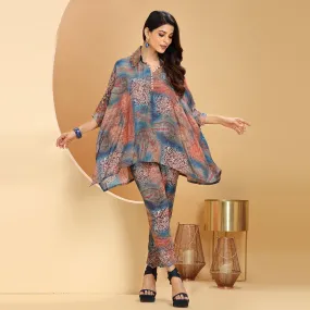 Relaxed Blue Co-Ord Set