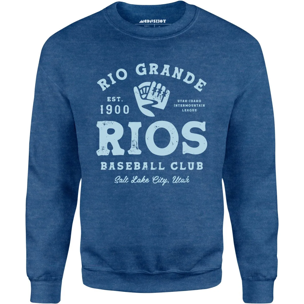 Rio Grande Rios - Utah - Vintage Defunct Baseball Teams - Unisex Sweatshirt