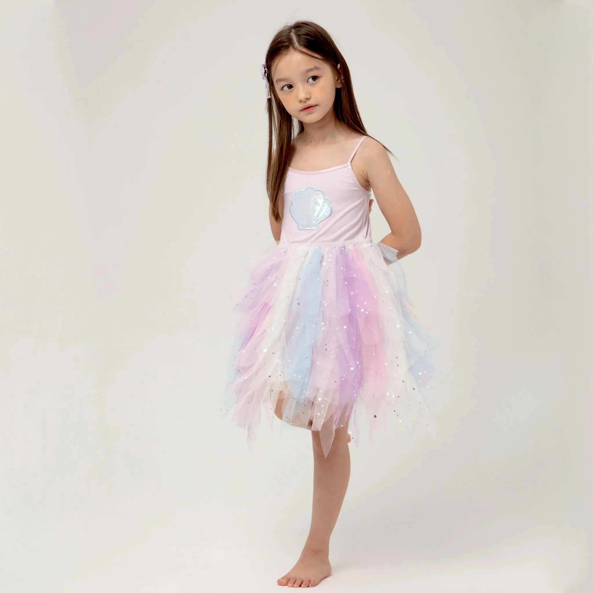 Rylee Waved Tutu Dress